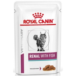 ROYAL CANIN RENAL CAT RYBA SASZETKA 85G